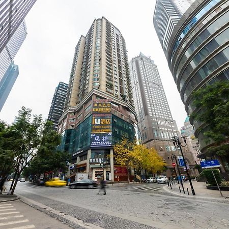 Iu Hotel Chongqing Jiefangbei Exteriör bild